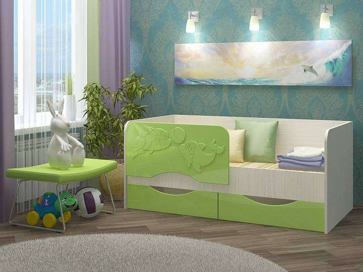 Кровать «ДЕЛЬФИН-2» различные цветовые решения в Нижнем Новгороде фото №5