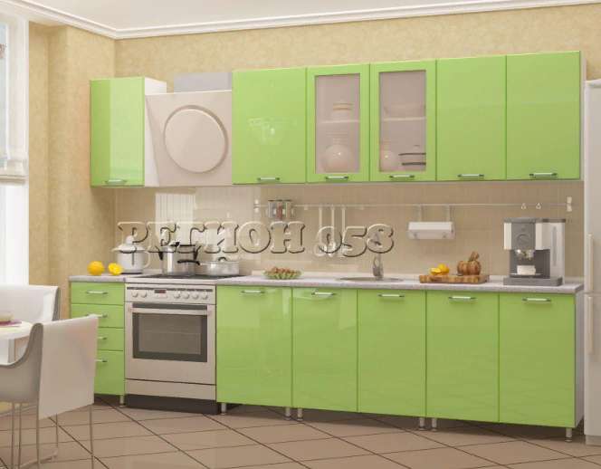Кухня «Настя» 2,5м, 2,6м разл.цвета(Рег.058) в Нижнем Новгороде фото №5