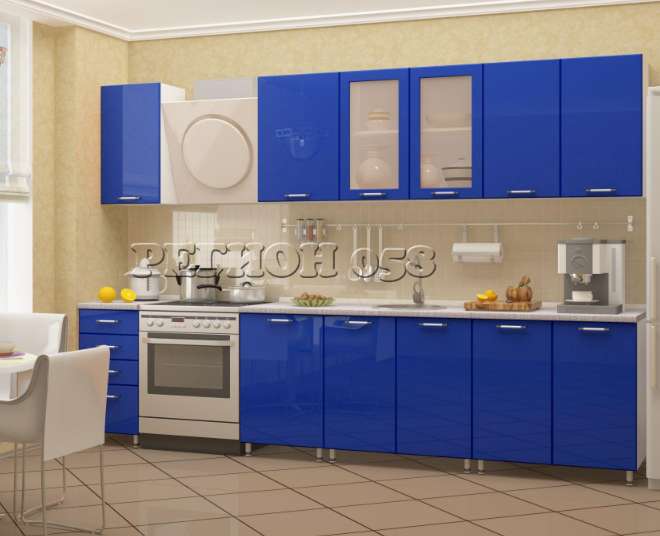 Кухня «Настя» 2,5м, 2,6м разл.цвета(Рег.058) в Нижнем Новгороде фото №2