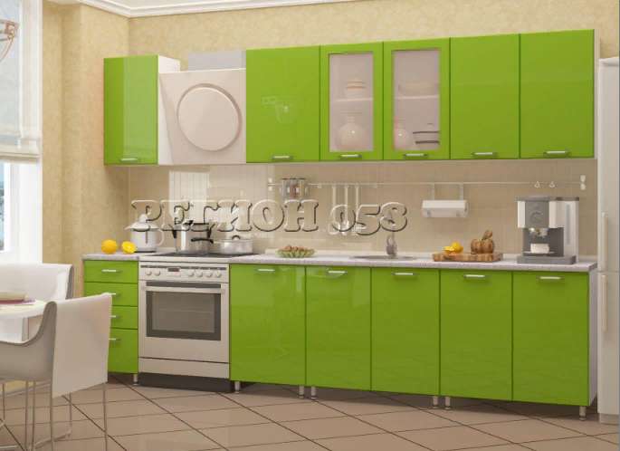 Кухня «Настя» 2,5м, 2,6м разл.цвета(Рег.058) в Нижнем Новгороде фото №4