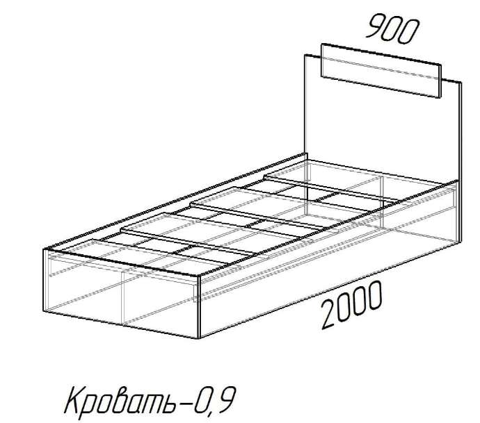 Кровать «ЭКО» различные размеры (ЭРА) в Нижнем Новгороде фото №5