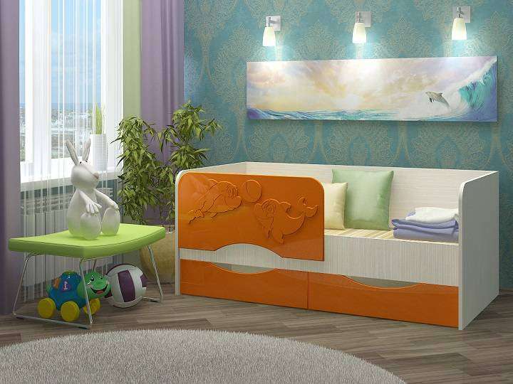 Кровать «ДЕЛЬФИН-2» различные цветовые решения в Нижнем Новгороде фото №13