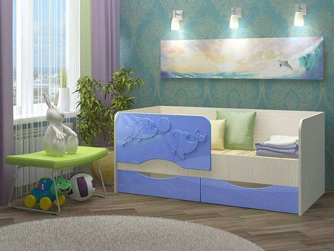 Кровать «ДЕЛЬФИН-2» различные цветовые решения в Нижнем Новгороде фото №14