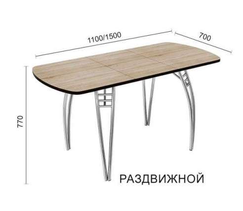 Столы раздвижные ЛДСП (ВВР) в Нижнем Новгороде фото №5