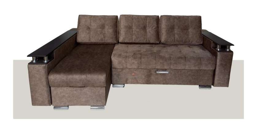 Угловой диван «Даллас» с удлиненным подлокотником в Нижнем Новгороде фото №1