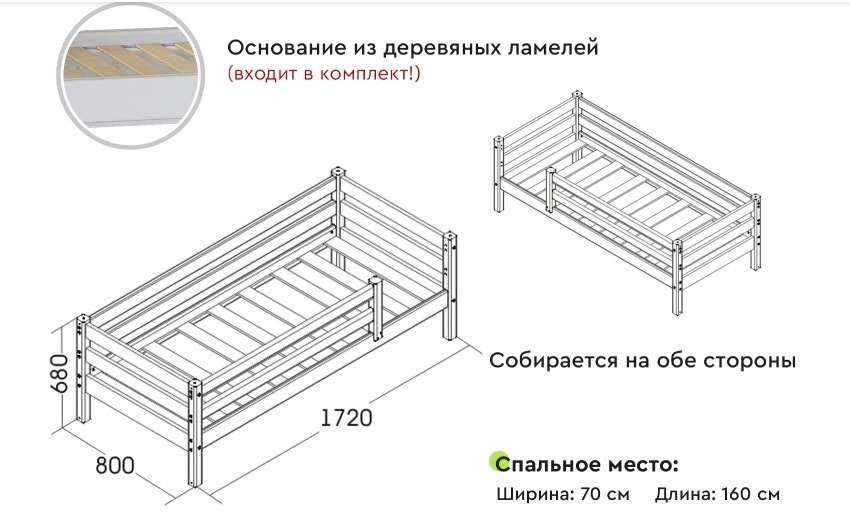 Кровать «Соня» 1600 (Мебельград) в Нижнем Новгороде фото №5