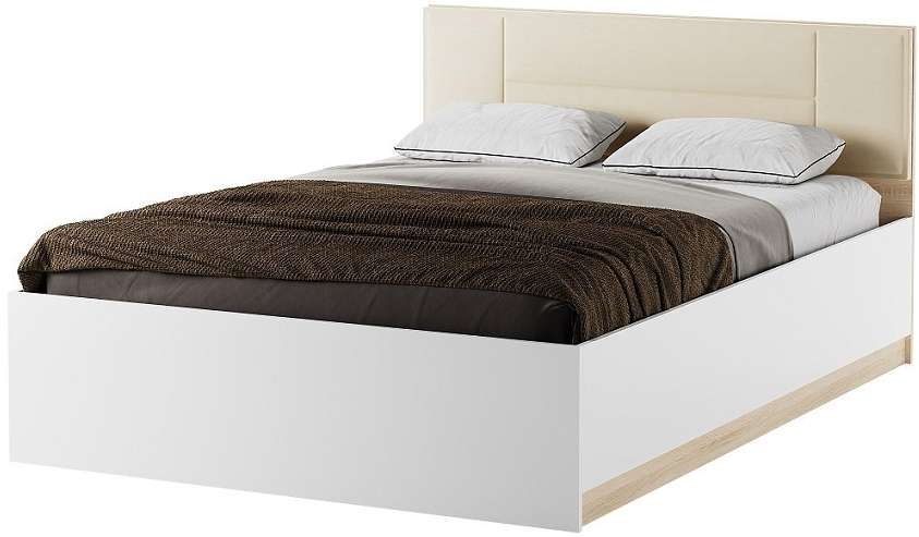 Кровать «БЕАТРИС» с ПМ, Два размера, Два цвета (Памир) в Нижнем Новгороде фото №1