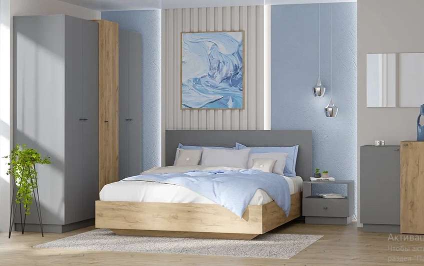 Кровать «Квадро» Два варианта, Два цветовых решения (Диал) в Нижнем Новгороде фото №2