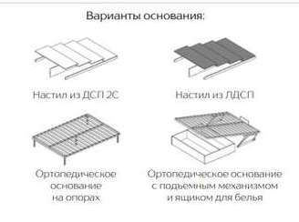 Кровать «ЛИРИКА» с мягким изголовьем, три варианта исполнения в Нижнем Новгороде фото №8