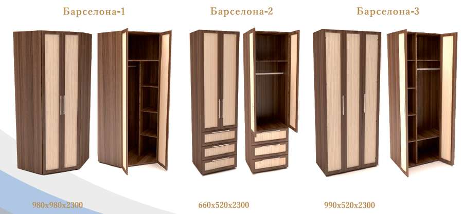 Шкафная группа «Барселона» в Нижнем Новгороде фото №4