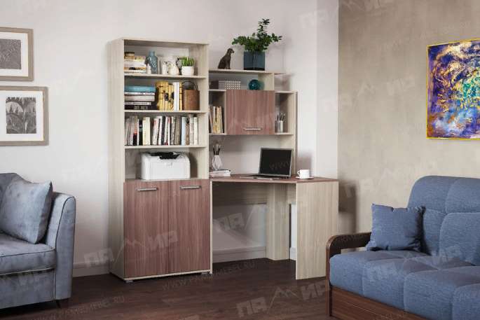 Стол компьютерный «ПКС-8» Белый глянец модульный купить в Нижнем Новгороде