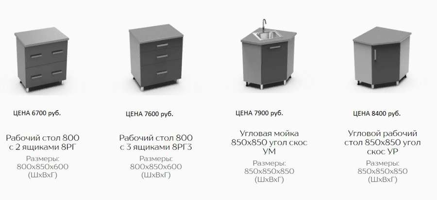 Кухонный гарнитур «ТАНГО» модульный в Нижнем Новгороде фото №25