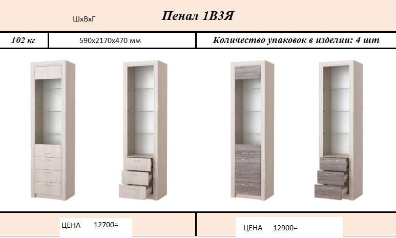 Гостиная «Октава» комплектация 4 (Памир) в Нижнем Новгороде фото №5