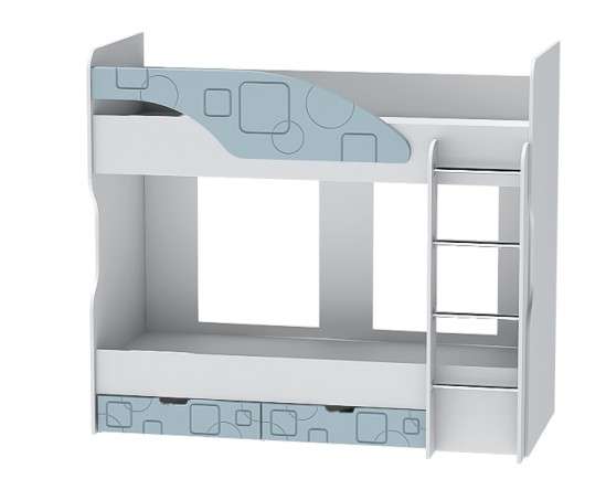 Кровать 2-х ярусная «БРИЗ-5» Антарктида (Диал) в Нижнем Новгороде фото №1