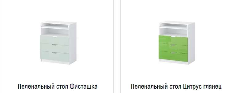 Комод пеленальный МДФ (Регион 058) в Нижнем Новгороде фото №18