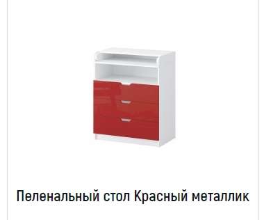 Комод пеленальный МДФ (Регион 058) в Нижнем Новгороде фото №10