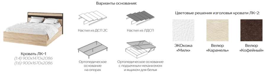 Спальный гарнитур «ЛИРИКА» модульный, компл.3 в Нижнем Новгороде фото №2