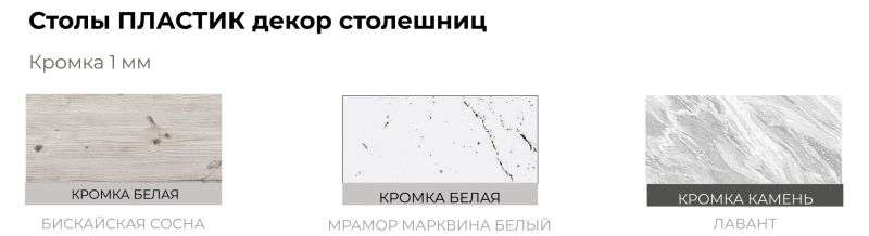 Стол обеденный пристенный ЛДСП и Пластик (ВВР) в Нижнем Новгороде фото №10