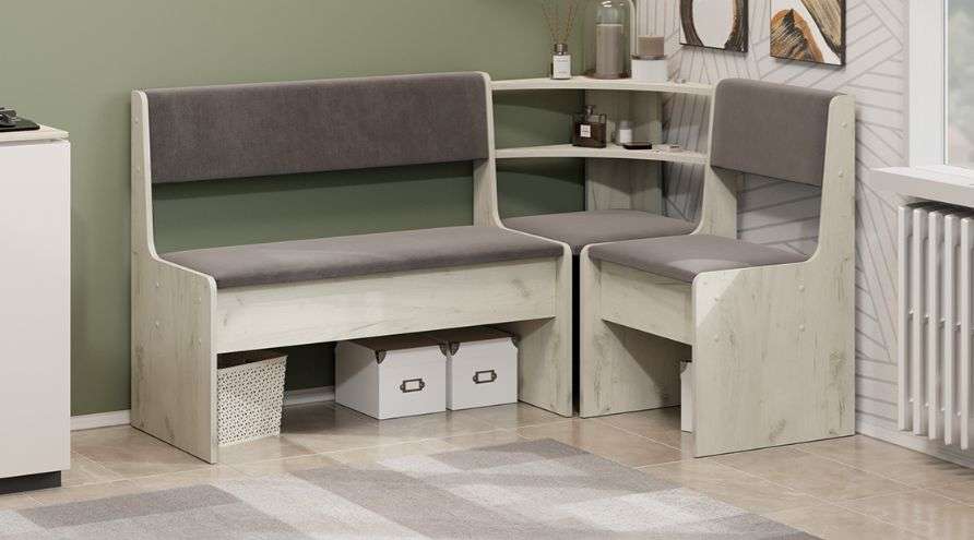 Скамья угловая «Ларго» (ТриЯ) в Нижнем Новгороде фото №1