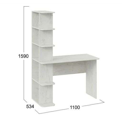 Стол письменный тип 4 (ТриЯ) в Нижнем Новгороде фото №2