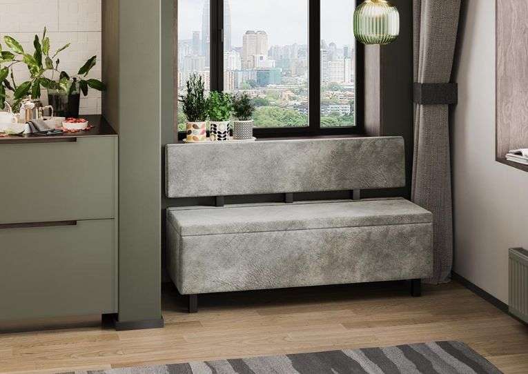 Скамья прямая «Брайтон» (1300 мм) (ТриЯ) в Нижнем Новгороде фото №1