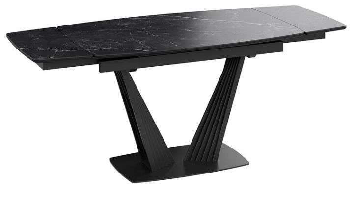 Стол раздвижной «Трэвис» Тип 1 Черный муар, Керамика матовая в Нижнем Новгороде фото №6