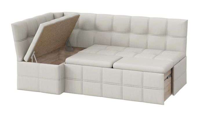 Скамья угловая со спальным местом «Домино» (Кожзам Кашемир) в Нижнем Новгороде фото №6