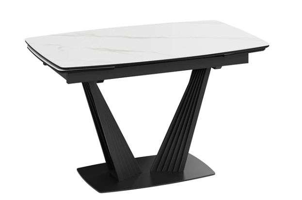 Стол раздвижной «Трэвис» Тип 1 Черный муар, Керамика матовая в Нижнем Новгороде фото №7