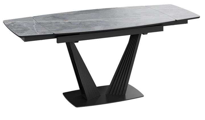 Стол раздвижной «Трэвис» Тип 1 Черный муар, Керамика матовая в Нижнем Новгороде фото №10