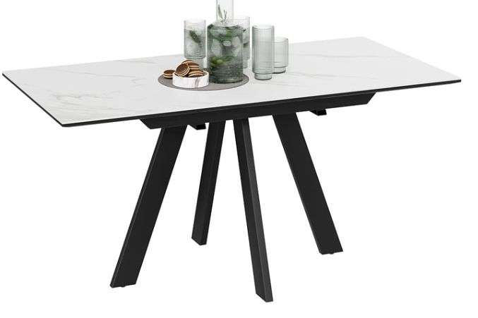 Стол обеденный «Бронкс» Тип 1 Черный муар, Керамика матовая в Нижнем Новгороде фото №5