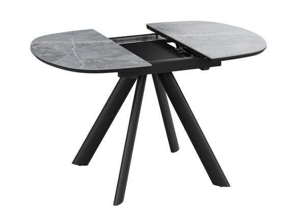 Стол обеденный раздвижной «Найтон» Тип 1 Черный муар, Керамика в Нижнем Новгороде фото №5