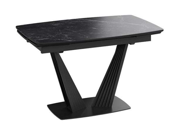Стол раздвижной «Трэвис» Тип 1 Черный муар, Керамика матовая в Нижнем Новгороде фото №5