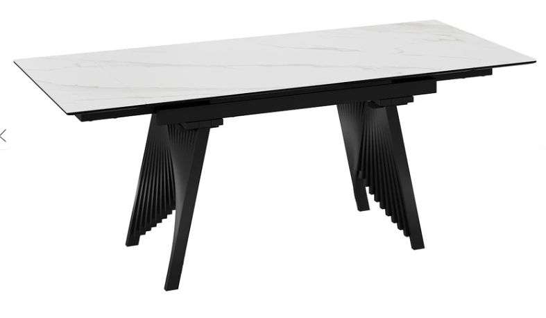 Стол обеденный «Шелдон» Тип 1 Черный муар, Керамика матовая в Нижнем Новгороде фото №8