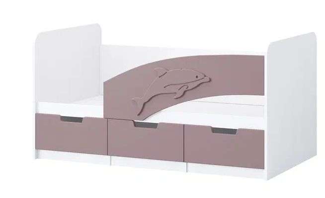 Кровать «ДЕЛЬФИН-6» разл.цвета, два размера,выкатные ящики в Нижнем Новгороде фото №9