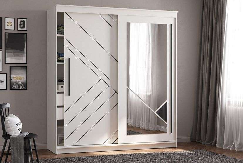 Шкаф-купе «Марко» 95.11 Ширина 2,0м (Олмеко) в Нижнем Новгороде фото №1