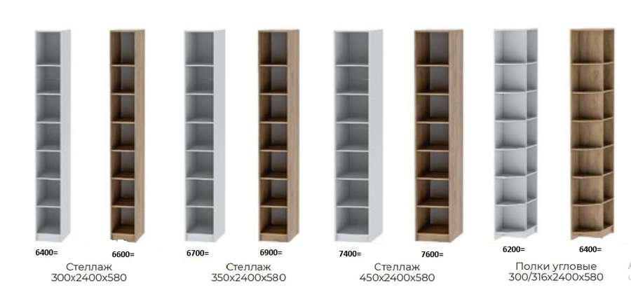 Гардеробная «Иннэс-7» Модульная Набор 3 в Нижнем Новгороде фото №7