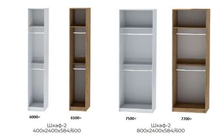 Гардеробная «Иннэс-7» Модульная Набор 4 в Нижнем Новгороде фото №5