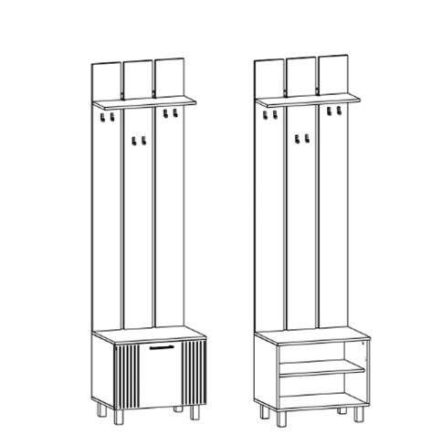 Прихожая «Веста» Модульная (Террикон) в Нижнем Новгороде фото №6
