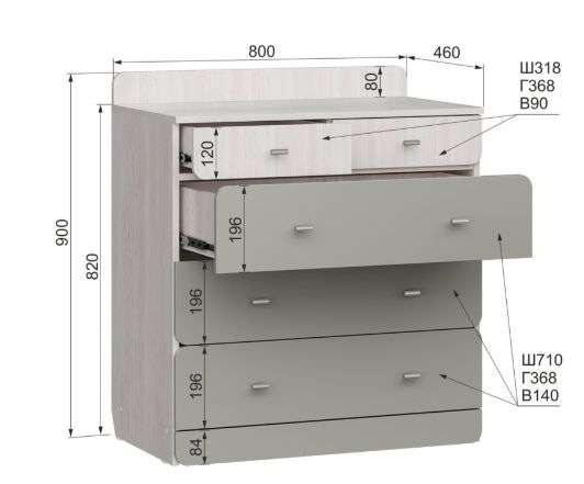 Детская «Юкка» Модульная Набор-2 (Аквилон) в Нижнем Новгороде фото №11
