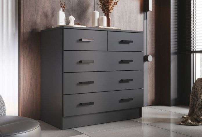 Комод К800-3/2 (Графит) в Нижнем Новгороде фото №1