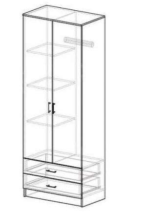 Спальный гарнитур «ЭКО» ясень шимо в Нижнем Новгороде фото №6