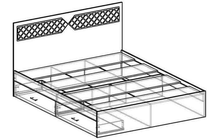 Спальный гарнитур «НИКОЛЬ» комплектация 1 (Эра) в Нижнем Новгороде фото №6