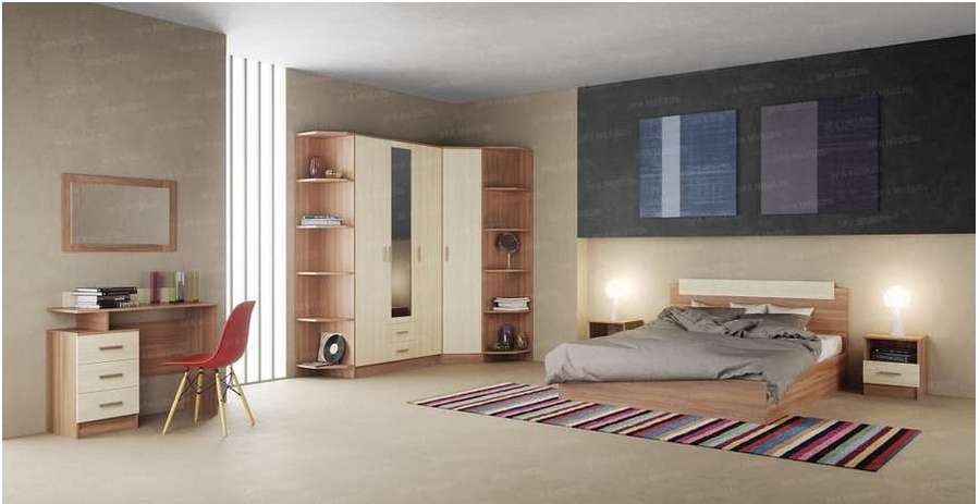 Спальный гарнитур «ЭКО» венге/лоредо в Нижнем Новгороде фото №7