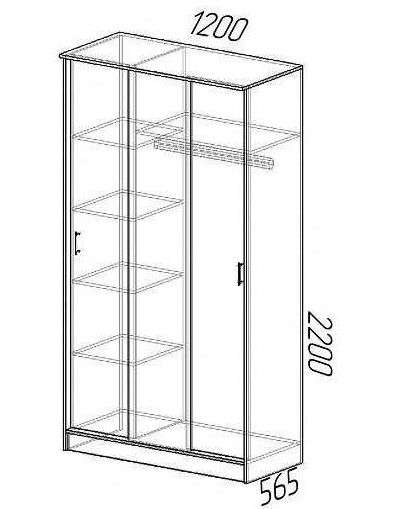 Спальный гарнитур «ЭКО» венге/лоредо в Нижнем Новгороде фото №4