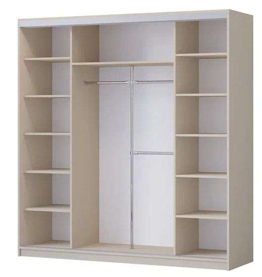 Шкаф-купе «Альянс-3» 2,0м Кашемир (Рег. 058) в Нижнем Новгороде фото №2