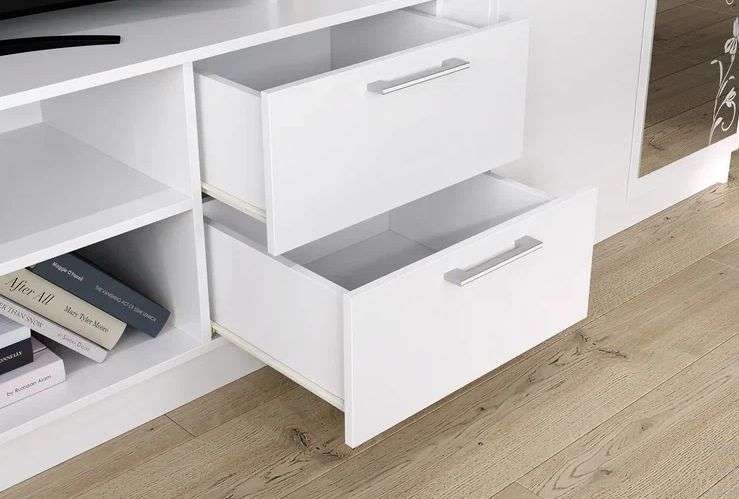 Гостиная «ФЛОРА» Белый (Горизонт) в Нижнем Новгороде фото №4