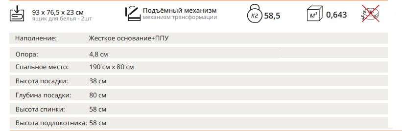 Тахта «Вико» (Олмеко) в Нижнем Новгороде фото №15