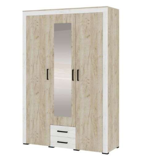 Спальный гарнитур «АДЕЛЬ» Дуб Крафт Серый/Дуб Крафт Белый (ТЭКС) в Нижнем Новгороде фото №4