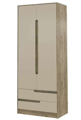 Спальный гарнитур «ГАВАНА» Дуб Крафт Серый/Кашемир (Тэкс) в Нижнем Новгороде фото №12