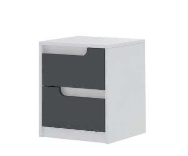 Спальный гарнитур «ГАВАНА» Модульный Белый/ Графит (Тэкс) в Нижнем Новгороде фото №6